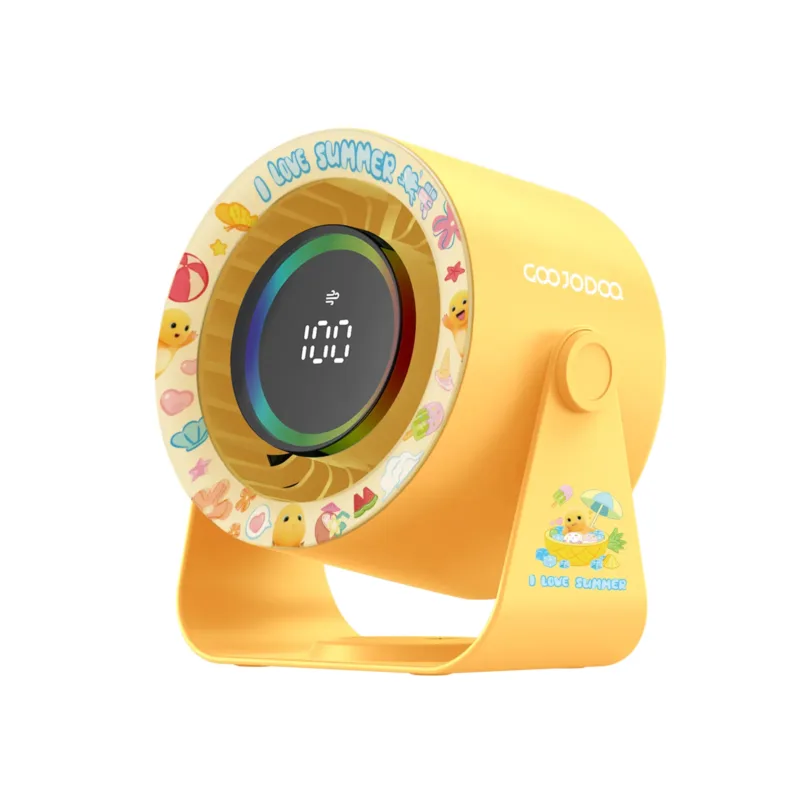 GOOJODOQ × Nailoong Limited Co-branded Desktop Turbo Fan GFS008