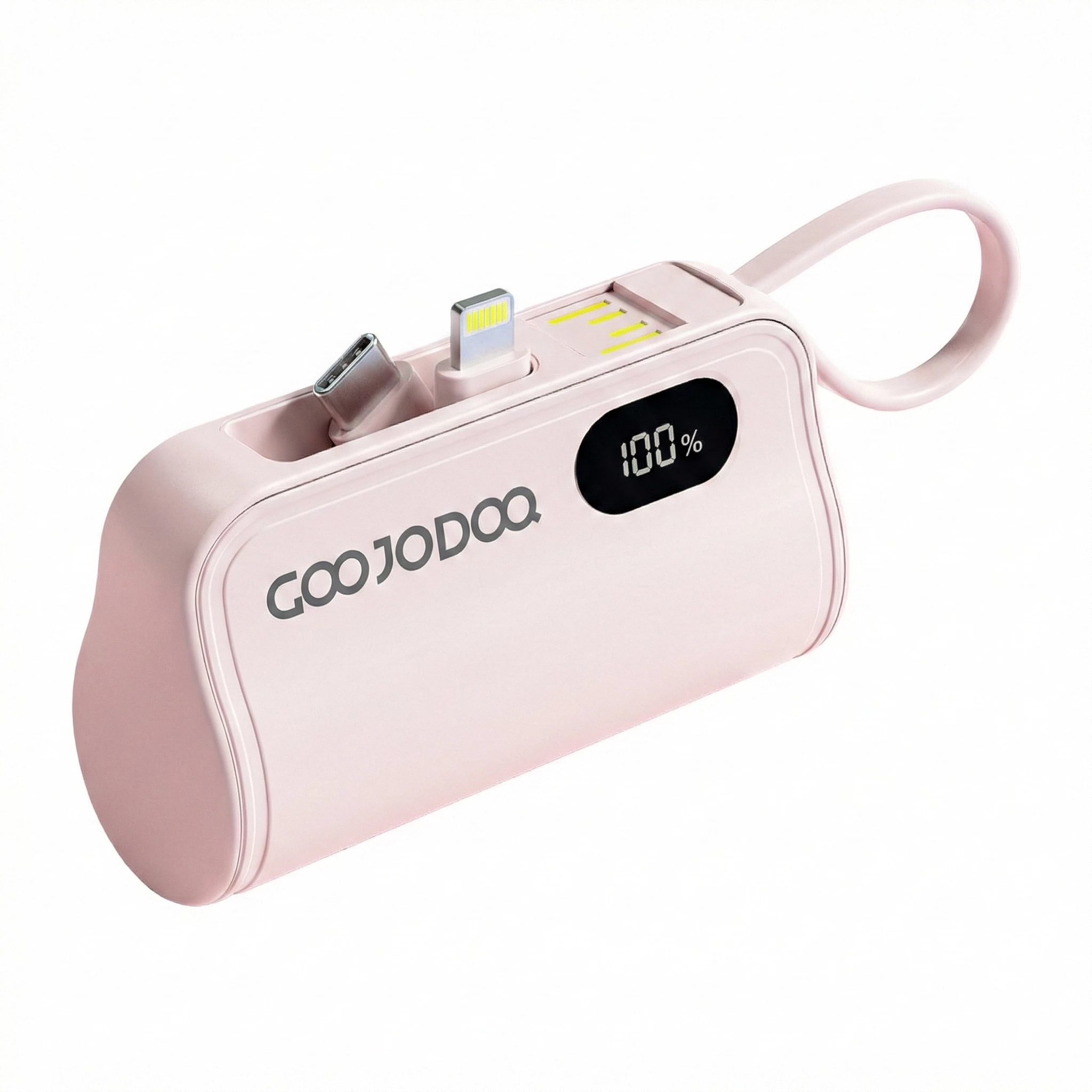 GOOJODOQ Rasmi AD4029 5000mAh Power Bank Mini | Pengecasan Pantas di Mana Sahaja