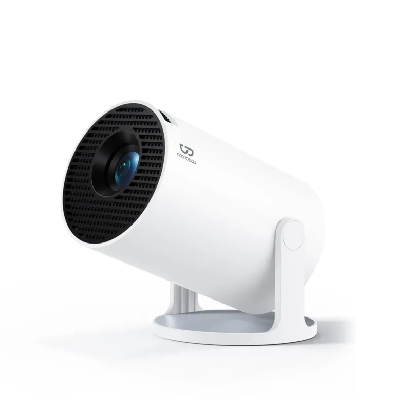 GOOJODOQ AC1075 Smart Projector | Android 11 | WiFi 6 | 4K Support